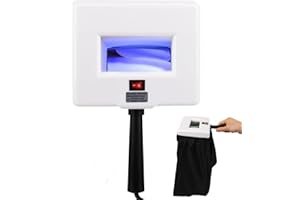 BUIFAC Woods Lamp Analyzer, Portable Detection Light with Black Shade Cloth, 3x Magnification, Human, Cat, Dog Care LB226