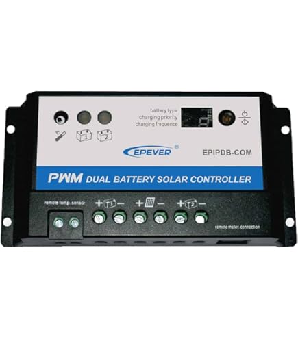 EPEVER MPPT Solar Charge Controller 10A 20A 30A 40A Solar Panel Regulator - View #6