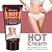 Hot Cream, Fat Burning Cream, Professional Cellulite Slimming & Firming Cream, Slim Cream for Shaping Waist, Abdomen and Buttocks 60ml