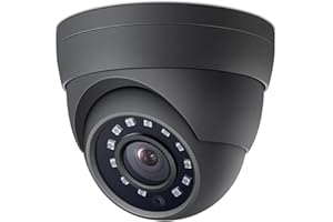 Real HD 2MP 1080P Analog Camera for Existing Coax Analog DVR System, 65ft IR Night Vision, 2.8mm Lens, Outdoor, Compatible with 1080P Hikvision, Dahua, Lorex, Amcrest DVR