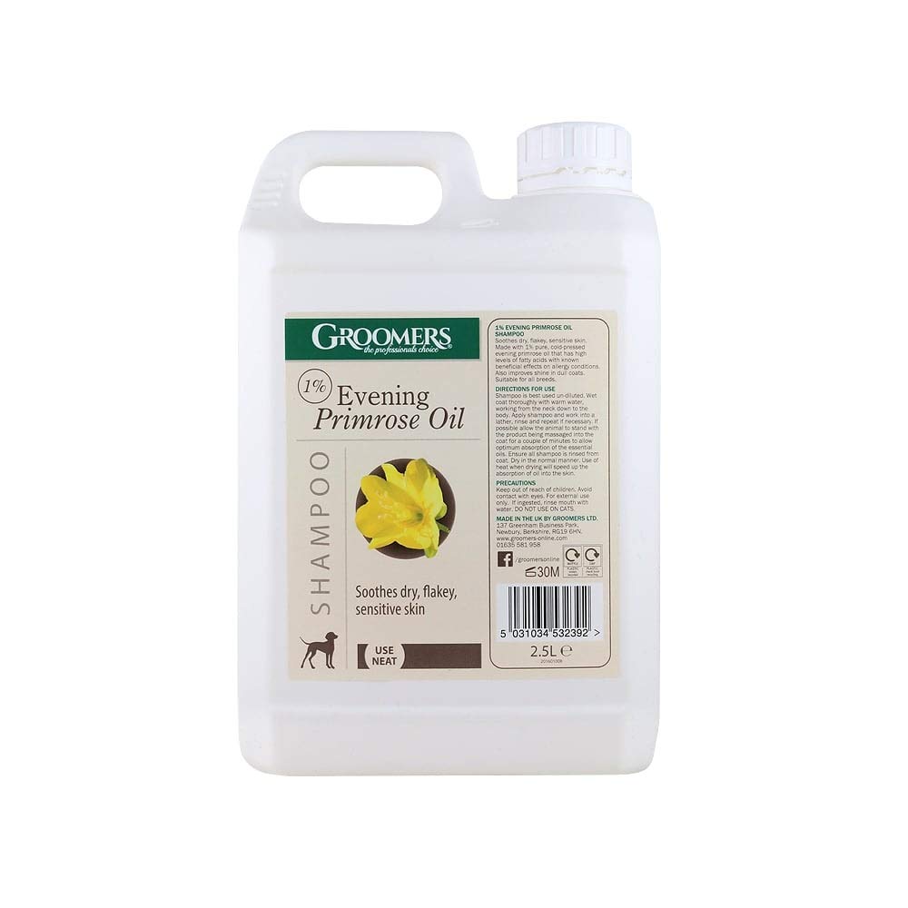 Groomers Evening Primrose Oil Shampoo 2.5 litre