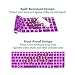 FORITO Keyboard Cover Compatible with HP OMEN 17 /HP 17.3 Business Gaming laptop /HP Envy 17 M7 /HP ENVY 17 17t /HP Pavilion 15.6 /HP Pavilion 17 17t (Purple)