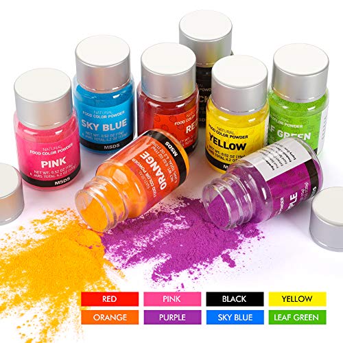 Powder Food Coloring For Cake Decorating Dacool Water Based Food Dye Baking Color Powdered 4 2 Oz