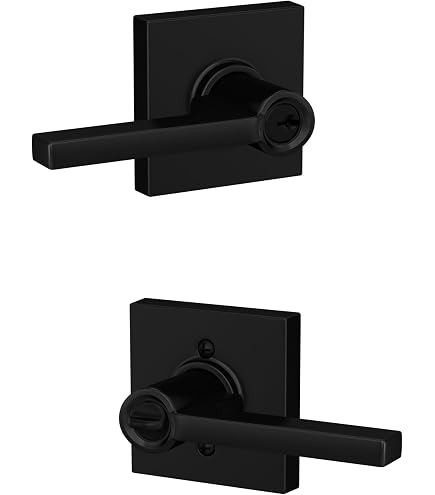 SCHLAGE Custom FC21 LAT 622 ULD Latitude Lever with Upland Trim
