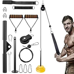 Fitness Katrol Kabel Systeem Kabelsysteem Fitness Voor Borst Biceps, Triceps, Buikspieren Krachttraining