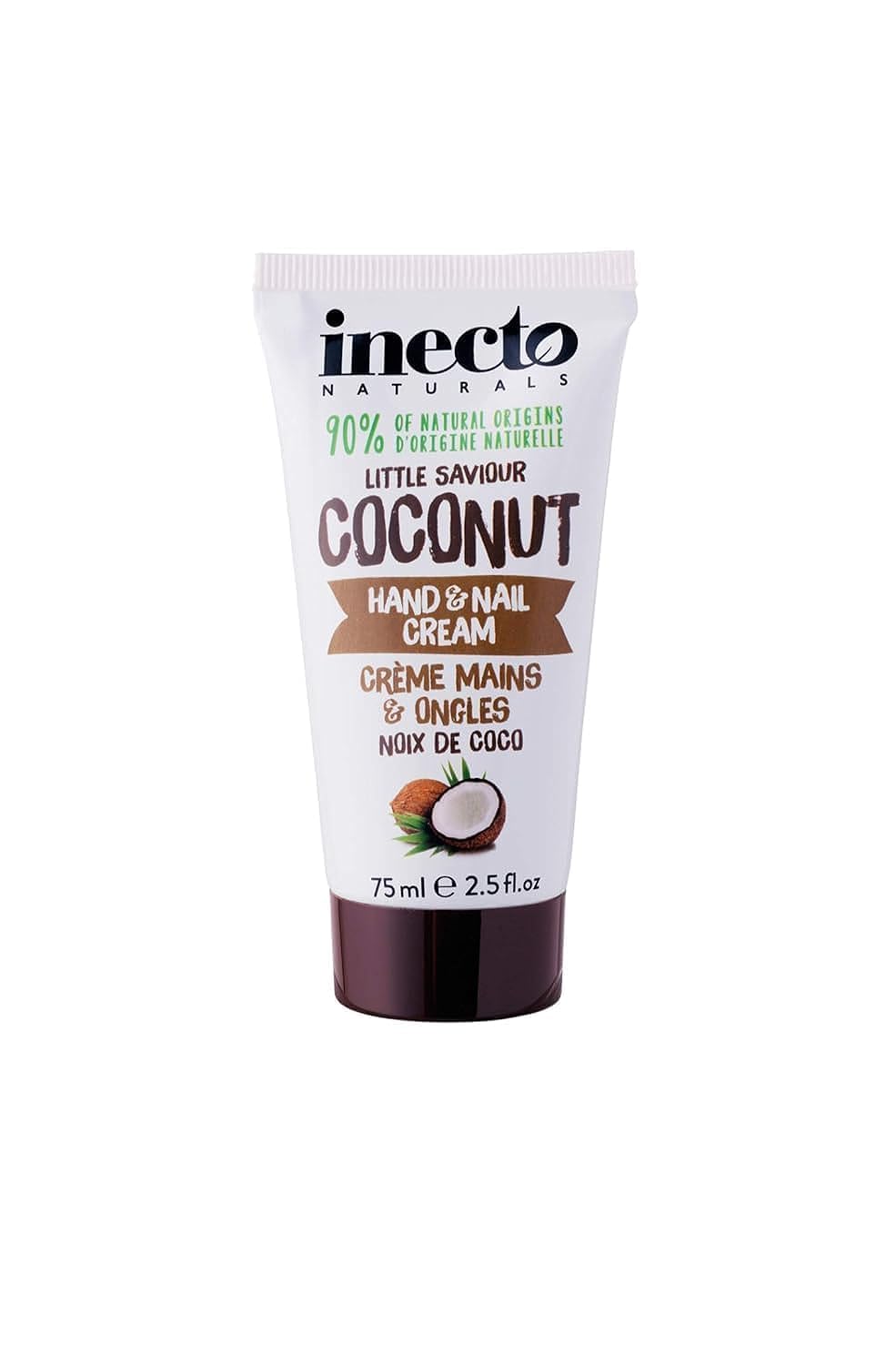 Inecto 75 ml Coconut Natural Hand and Nail Cream
