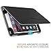 MoKo Case Fit iPad Mini 3/2/1, Slim Folding Stand Folio Cover Case Compatible with Apple iPad Mini 1/Mini 2/Mini 3, with Auto Wake/Sleep and Document Card Slots, Multiple Viewing Angles, Black