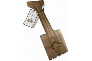 Wooden Grizzly 2.0 BBQ Grill Scraper
