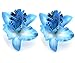 Dreamlily Hawaiian Orchid Flower Hair Clip Hair pins for Beach Party BC14 (Blue)