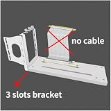 Durratou 3 Slot PCI-E Riser GPU Bracket Holder for Graphics Cards RTX 3060 3090 view 3