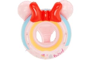 UMBWORLD New Baby Swimming Pool Floats for Toddler Kids 0-8 Years Under 44lb, Inflatable Swim Ring Water Raft with Seat for Summer Beach Outdoor Children Infant Bath Toys