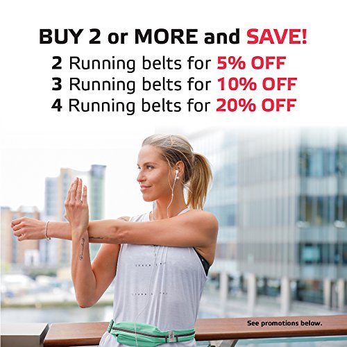 image for Sport2People Running Belt USA Patented. Fanny Pack for Hands-Free Work