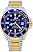 Henry Jay Mens Self Winding Mechanical Automatic 23K Gold Plated Two Tone Stainless Steel