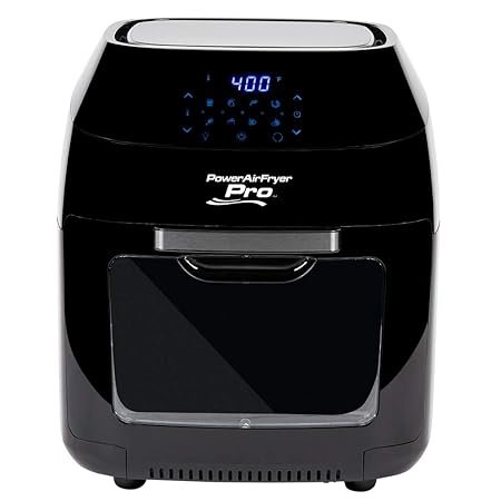 Horno freidor de aire de 8 cuartos de galón, tamaño familiar, con ...