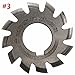 LTEFTLFL Module 1.75 PA20 HSS #1-8 Involute Gear Milling Cutter Inside Bore 22mm - #3
