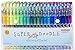Super Doodle Glitter Gel Pens - 80 Unique Glitter Colors - Artist Quality Gel Pen Set for Adult Coloring Books, Arts and Crafts for Kids, Scrapbooks, Greeting Cards, and Drawing