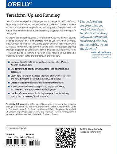 Terraform: Up and Running: Writing Infrastructure as Code - //medicalbooks.filipinodoctors.org