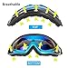 Ski Goggles Snowboard Adjustable UV Protective Motorcycle Goggles Outdoor Tactical Glasses Dust-proof Protective Combat Goggles Military Sunglasses Outdoor Activities Protective Glasses