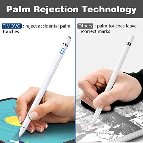 TiMOVO Stylus Pen for iPad, Apple Pencil for iPad 9/8/7/6th Generation