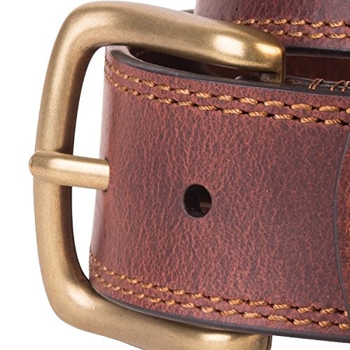 Browning Buckmark Belt, Leather Slug, Brown, 36, Pack of 1