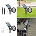 Solar Spotlight Lights 2 in 1 Motion Sensor Landscape Lights 6 LED Waterproof Outdoor Security Lighting Adjustable Wall Light Auto On/Off for Yard Garden Driveway Pathway Pool Tree Patio