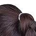 eBoot Elastic Bands Hair Rubber Bands Mini Hair Ties, 1000 Pieces (Clear)