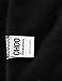 Ohoo Mens Slim Fit Basic Pullover Hoodies Sweatshirt Lightweight Long Sleeve with Kanga Pocket / DCF010-BLACK-L