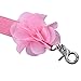 Dashin' Dogz Floral Pink Dog Harness and Matching Leash Set for XSmall and Small Breeds Like Chihuahua, Yorkys, Teacup Breeds
