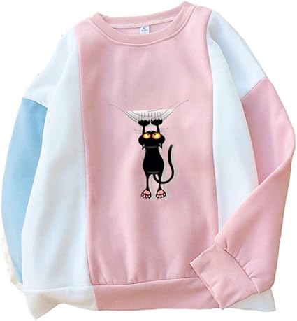 Zjswcp Sweat Shirt Automne Hiver Femmes Hoodies Casual