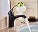 Greenspring Oil Rubbed Bronze Bathroom Faucet Single Hole Single Handle for Sink Aerator Farmhouse Lavatory Commercial Bath Vanity Faucets Deck Mount Basin Mixer Tap Supply Line