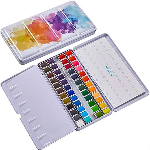 MEEDEN Art Watercolor Tin Palette Paint 