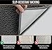 GORILLA GRIP Bath Rug Mat 30x20, Soft Absorbent Chenille, Quick Dry Microfiber Mats, Rubber Backing Washable Shower Floor Rugs, Bathmat Runner, US Designed Bathroom Home Decor Accessories Ivory Cream