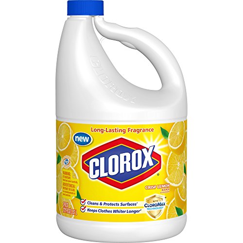 Clorox Bleach, Crisp Lemon Scent, 121 Ounces (Pack of 3)