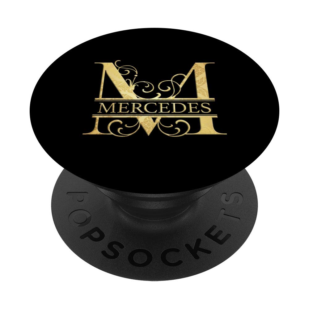 Mercedes Name Personolized Gift PopSockets Grip and Stand for Phones and Tablets