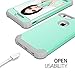iPhone 6s Case,iPhone 6 Case,Auker Dual Layer Shockproof Drop Proof Military Grade Full Body Hybrid Protective Slim Fit Case with Hard PC+Soft Silicon for Girls&Boys for iPhone 6/6s 4.7 inch (Mint)