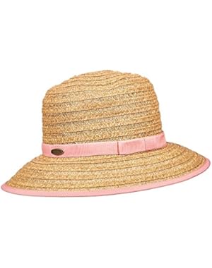 NEW CAPPELLI FASHION PAPER BRAID RIBBON BAND UP/DOWN BRIM BUCKET SUN HAT (CSW227) …
