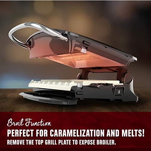 3 George+Foreman+GBR5750SBLQ+Electric+Removable