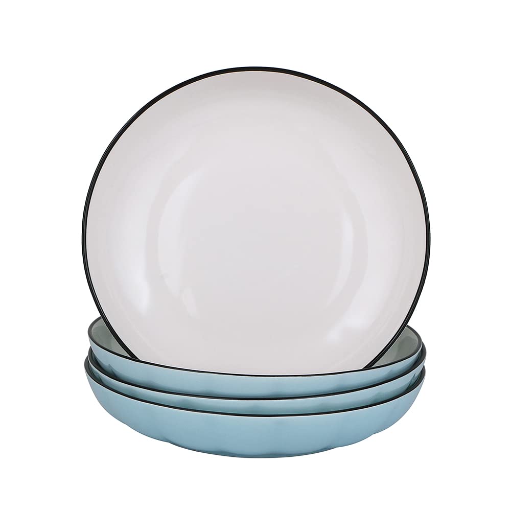 AWHOME Dinner Plates (7.5in(Blue))