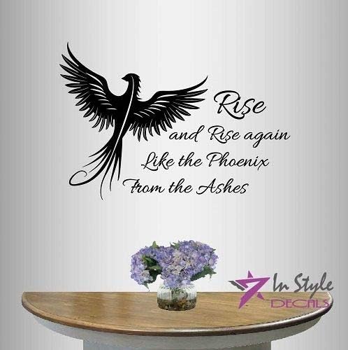 Amazon Com Diuangfoong Vinyl Decal Rise Like Phoenix From Ashes Quote Bird Hawk Room Wall Sticker Kitchen Dining Amazon Com Diuangfoong Vinyl Decal Rise Like Phoenix From Ashes Quote Bird Hawk Room Wall Sticker Kitchen Dining