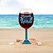 BigMouth Inc. The Mermaid Tail Wine Glass - “Mermaids Are Supposed to Drink Like Fish”, Extra-Large Wine Glass, Holds an Entire 750ml Bottle of Wine