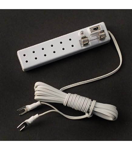 Melody Jane Puppenhaus Beleuchtung Zubehör Buchse Power Strip Beleuchtung Kit 15 Piece Set Melody Jane Puppenhaus Beleuchtung Zubehör Buchse Power Strip Beleuchtung Kit 15 Piece Set