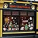 Sinceroduct Christmas Stickers Christmas Window Clings Set of 6 DIY Christmas Stickers Sheets - Removable electrostatic Stickers with Snowman, Santa,Snowflake, Christmas Trees, Sleigh car Decal
