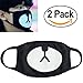 Veras enrichment 2p Unisex Exo All Members Black Exo Kpop Mask (BEAR-EXO)