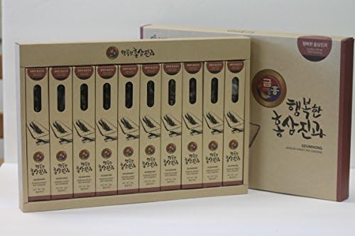 Korean Red Ginseng Honeyed Whole Roots