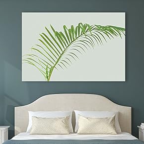 Watercolor Style Plant with Thin Leaves