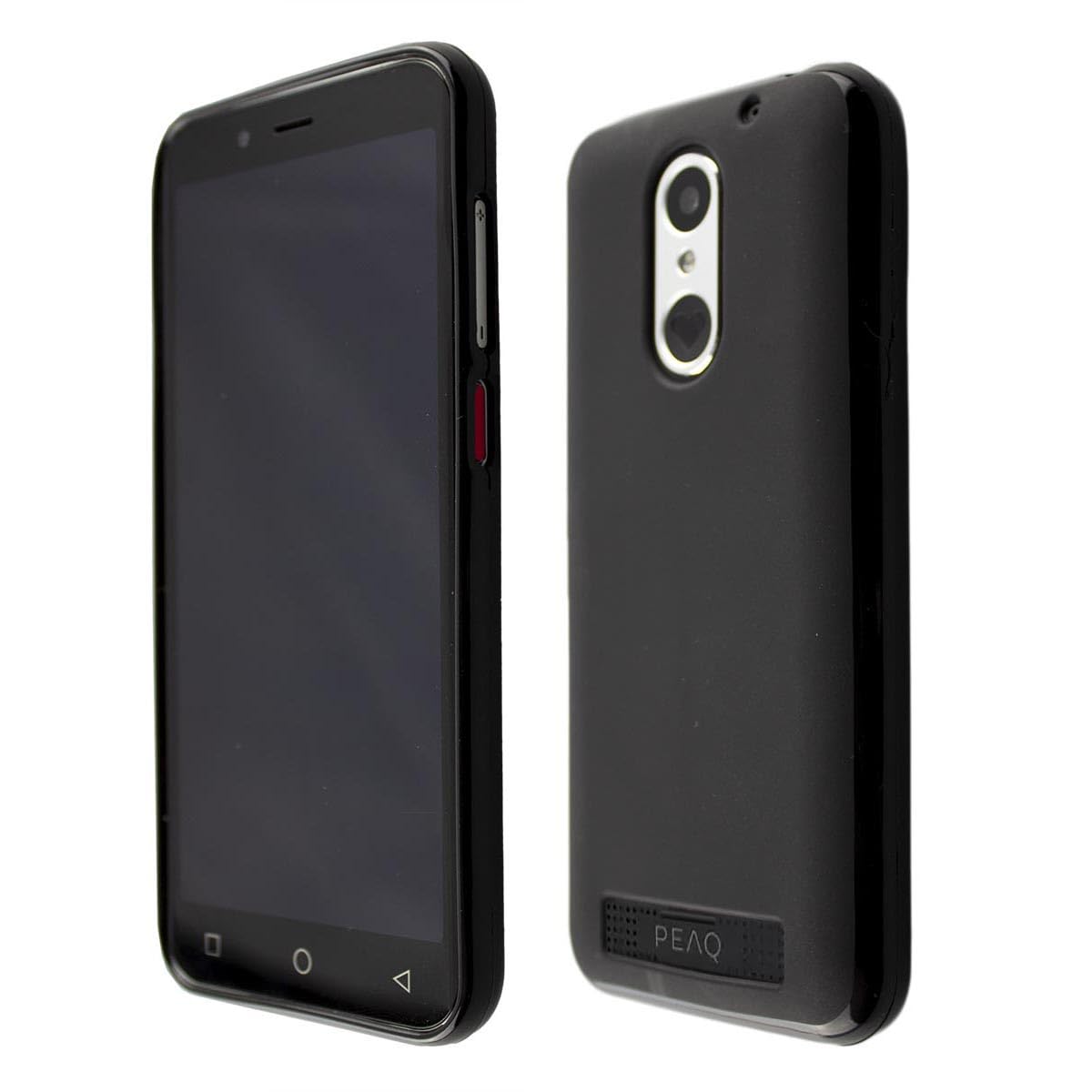 caseroxx TPU-Case in black for PEAQ PSP 400 – shockproof & precise fit