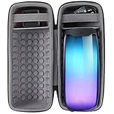 co2CREA Hard Travel Case Replacement for Pulse 4 Waterproof Portable Bluetooth Speaker (Black Case)