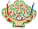 TOWO Wooden Snakes and Ladders Magnetic Labyrinth Board Game-Wooden Board Game and Magnetic Maze Puzzle Board Children Toys 3 Year Kids Montessori Math Numbers Travel Quiet Toddlers Busy Board