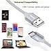 iSeekerKit USB Type C Cable - [3-Pack 1Ft] Short USB C to USB A Cable Braided Fast Charger Cord Compatible Samsung Galaxy S8 Plus, Nexus 6P 5X,LG V20 G6,OnePlus 5, Other USB C Devices