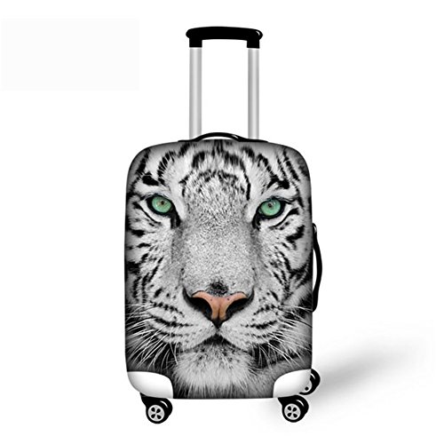 CHAQLIN Cool Animal Tiger Face 26-30 inch Suitcase Protector Covers Elastic